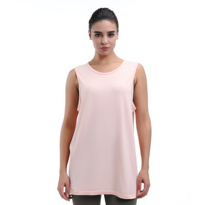 Plus Größe Loose Fit Mesh Tank Weiches Gewebe Keine Auffahrt &amp; Volldeckung für kurve Figur