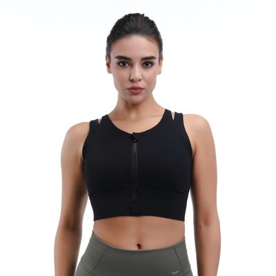 Nahtloser Racerback Sport BH Leichtgewicht für Laufen Radfahren &amp; Pilates