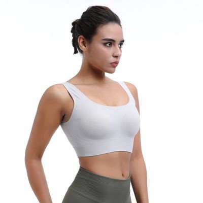 High Impact Sport-BH für Damen Wireless Feuchtigkeitsabsaugung &amp; Atmung Workout Top