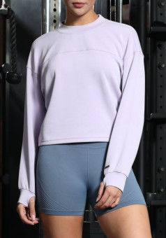 Solides, umweltfreundliches Hoodie aus recycelten Materialien Null-Abfall-Design Nachhaltige Sportart