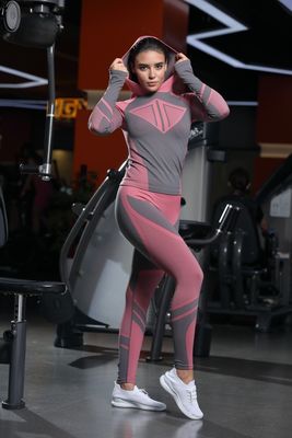 Aktives Tragen nahtlose weiche Yoga Leggings 4-Weg-Stretch keine Durchsicht