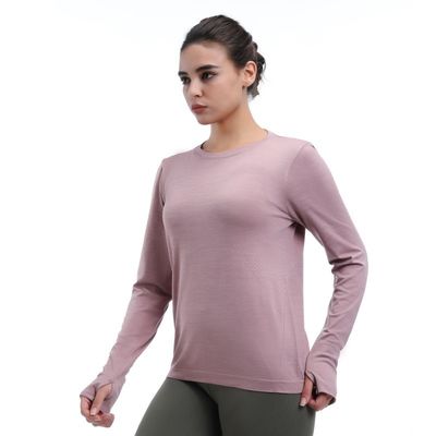 Lange Ärmel mit Daumenlöchern, von Fitnessgemeinschaften erprobt und geliebt