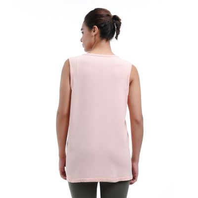Plus Größe Loose Fit Mesh Tank Weiches Gewebe Keine Auffahrt &amp; Volldeckung für kurve Figur